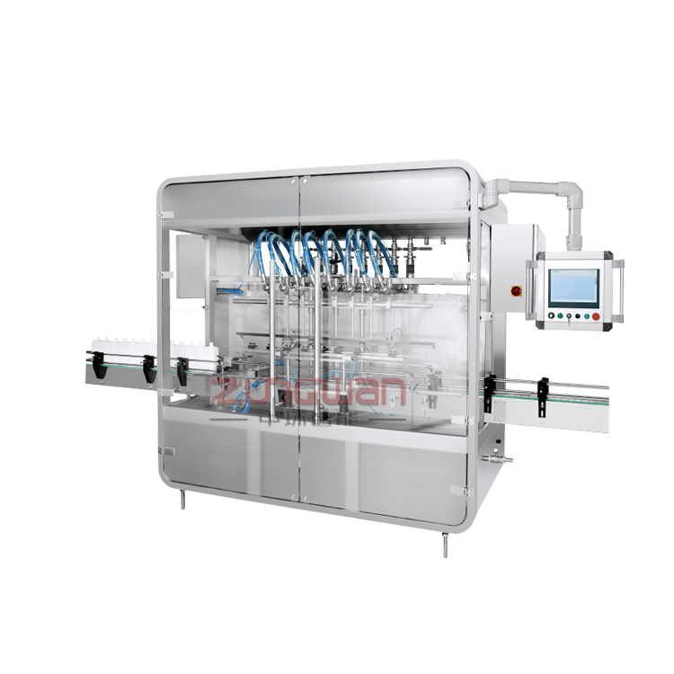 ZHBL-1920N全自动出口型伺服定量膏液灌装机